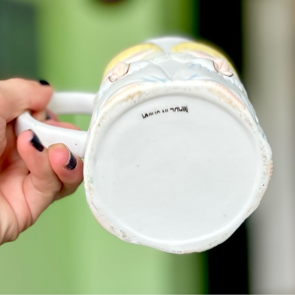 Vintage Praying Angel Babies Collectible Home Kitchen Coffee Tea Mug Cup - Picture 6 of 8